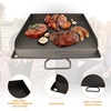 Pre-seasoned Cast Iron Griddle for Gas Grill Flat Top Griddle 25 x 16 Inch(16″ x 14″ x 2.5″)