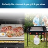 Pre-seasoned Cast Iron Griddle for Gas Grill Flat Top Griddle 25 x 16 Inch(17″ x 13″ x 4″)