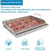 Pre-seasoned Cast Iron Griddle for Gas Grill Flat Top Griddle 25 x 16 Inch(17″ x 13″ x 4″)