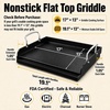 Pre-seasoned Cast Iron Griddle for Gas Grill Flat Top Griddle 25 x 16 Inch(17″ x 13″ x 5″)