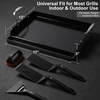 Pre-seasoned Cast Iron Griddle for Gas Grill Flat Top Griddle 25 x 16 Inch(17″ x 13.2″ x 2.6″)