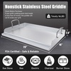 Pre-seasoned Cast Iron Griddle for Gas Grill Flat Top Griddle 25 x 16 Inch(23″ x 16″ x 2.9″)