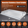 Pre-seasoned Cast Iron Griddle for Gas Grill Flat Top Griddle 25 x 16 Inch(25″ x 16″ x 2.9″)