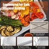 Pre-seasoned Cast Iron Griddle for Gas Grill Flat Top Griddle 25 x 16 Inch(25″ x 16″ x 2.9″)