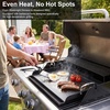 Pre-seasoned Cast Iron Griddle for Gas Grill Flat Top Griddle 25 x 16 Inch(2.6″ x 16.1″ x 25.2″)