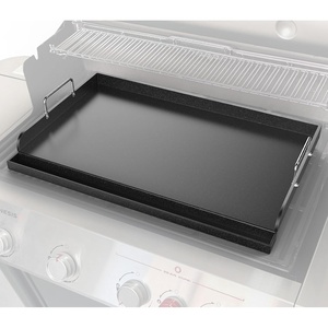 Pre-seasoned Cast Iron Griddle for Gas Grill Flat Top Griddle 25 x 16 Inch(25″ x 16″ x 3.5″)