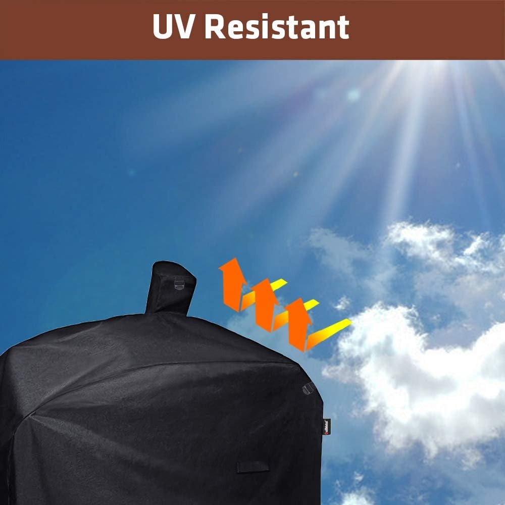 image:imageGrill Cover for Pit Boss Navigator 850 1300 1250 Pellet Smoker Cover Waterproof 600D Outdoor Grill Covers5118L x 2165W x 439H
