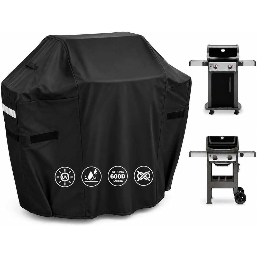 image:imageGrill Cover for Pit Boss Navigator 850 1300 1250 Pellet Smoker Cover Waterproof 600D Outdoor Grill Covers48 L X 42 H X 178 D