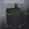 Grill Cover for Pit Boss Navigator 850 1300 1250 Pellet Smoker Cover Waterproof 600D Outdoor Grill Covers(29″ x 45″ x 45″)