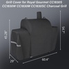 Grill Cover for Pit Boss Navigator 850 1300 1250 Pellet Smoker Cover Waterproof 600D Outdoor Grill Covers(29″ x 45″ x 60″)