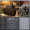 Grill Cover for Pit Boss Navigator 850 1300 1250 Pellet Smoker Cover Waterproof 600D Outdoor Grill Covers(29″ x 45″ x 60″)