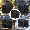 Grill Cover for Pit Boss Navigator 850 1300 1250 Pellet Smoker Cover Waterproof 600D Outdoor Grill Covers(42″L x 28.5″W x 40″H)
