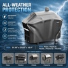 Grill Cover for Pit Boss Navigator 850 1300 1250 Pellet Smoker Cover Waterproof 600D Outdoor Grill Covers(51.18″L x 21.65″W x 43.9″H)