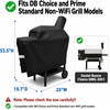 Grill Cover for Pit Boss Navigator 850 1300 1250 Pellet Smoker Cover Waterproof 600D Outdoor Grill Covers(53.5×19.7×25 inches)