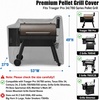 Grill Cover for Pit Boss Navigator 850 1300 1250 Pellet Smoker Cover Waterproof 600D Outdoor Grill Covers(53″W x 27″D x 49″H)