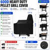 Grill Cover for Pit Boss Navigator 850 1300 1250 Pellet Smoker Cover Waterproof 600D Outdoor Grill Covers(56” L x 27” D x 50” H)