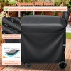Grill Cover for Pit Boss Navigator 850 1300 1250 Pellet Smoker Cover Waterproof 600D Outdoor Grill Covers(56″ W x 30″ D x 47″ H)