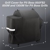 Grill Cover for Pit Boss Navigator 850 1300 1250 Pellet Smoker Cover Waterproof 600D Outdoor Grill Covers(58″L x 28″W x44″H)