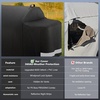 Grill Cover for Pit Boss Navigator 850 1300 1250 Pellet Smoker Cover Waterproof 600D Outdoor Grill Covers(58″L x 28″W x44″H)