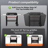 Grill Cover for Pit Boss Navigator 850 1300 1250 Pellet Smoker Cover Waterproof 600D Outdoor Grill Covers(71″L x 24″W x 40″H)