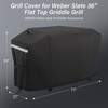 Grill Cover for Pit Boss Navigator 850 1300 1250 Pellet Smoker Cover Waterproof 600D Outdoor Grill Covers(77″L x 27″W x 39″H)