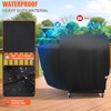 Grill Cover for Pit Boss Navigator 850 1300 1250 Pellet Smoker Cover Waterproof 600D Outdoor Grill Covers(for Recteq RT-590(45 x 22 x 41 in))