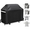 Grill Cover for Pit Boss Navigator 850 1300 1250 Pellet Smoker Cover Waterproof 600D Outdoor Grill Covers(60″ L x 20″ W x 44″ H – Gas Grill Cover)