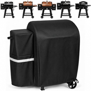 Grill Cover for Pit Boss Navigator 850 1300 1250 Pellet Smoker Cover Waterproof 600D Outdoor Grill Covers(42″L x 28.5″W x 40″H)