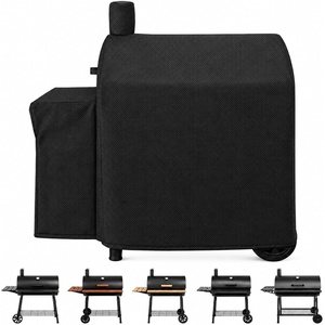 Grill Cover for Pit Boss Navigator 850 1300 1250 Pellet Smoker Cover Waterproof 600D Outdoor Grill Covers(43.7″L x 30.71″W x 42.13″H)