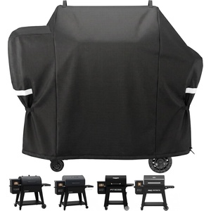 Grill Cover for Pit Boss Navigator 850 1300 1250 Pellet Smoker Cover Waterproof 600D Outdoor Grill Covers(58″L x 28″W x44″H)