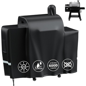 Grill Cover for Pit Boss Navigator 850 1300 1250 Pellet Smoker Cover Waterproof 600D Outdoor Grill Covers(PB Laredo 1000)